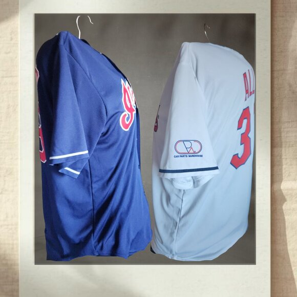 BUNDLE - Cleveland Indians Jersey | Size L Corey Kluber #28 | XL Cody Allen #37 - Picture 3 of 11
